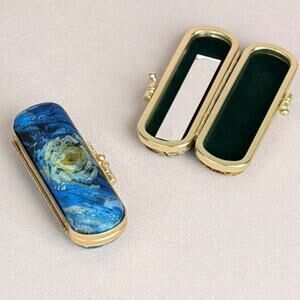 Artist Inspired Lipstick Case w/ Mirror | Van Gogh The Starry Night